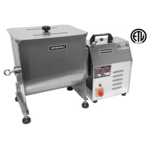 Uniworld TC-MMX02 Commercial Grade Meat Mixer w/ Power Unit 30 lb Capacity