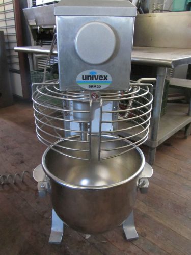 20qt. univex countertop mixer with bowl guard~srm20 for sale