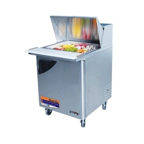 NEW Turbo Air 28&#034; Super Deluxe Mega Top SS Sandwich &amp; Salad Prep! 1 Doors!