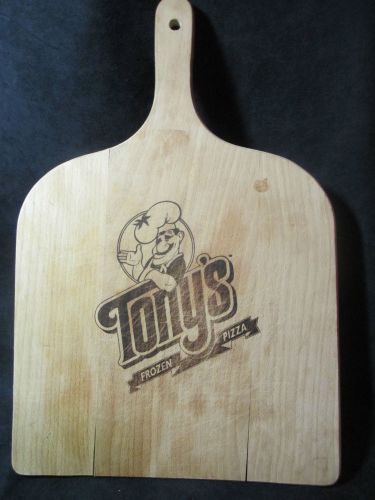 Vintage Tony&#039;s Frozen Pizza Board Wood 14 1/2 by 9 1/2