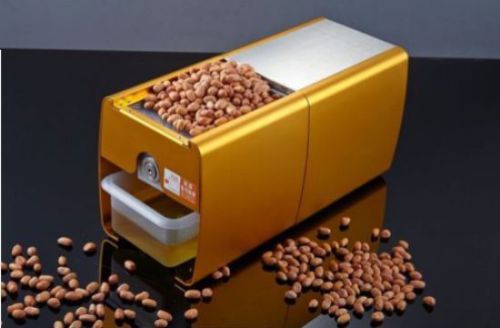 Small Peanut Oil Press Machine Oil Presser 220V 200W stainless steel