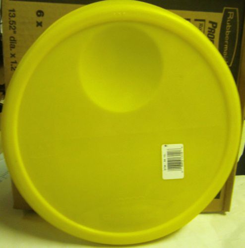 Rubbermaid Commercial Round Storage lid Proffesional Plus 5730-00  6pc ~ New~