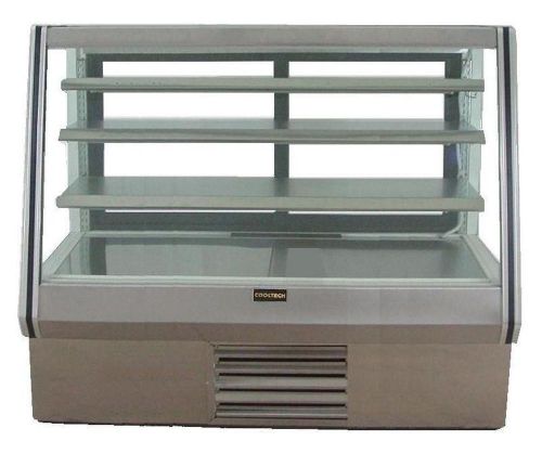 72&#034;W Cooltech Stainless Steel High Bakery Display Case