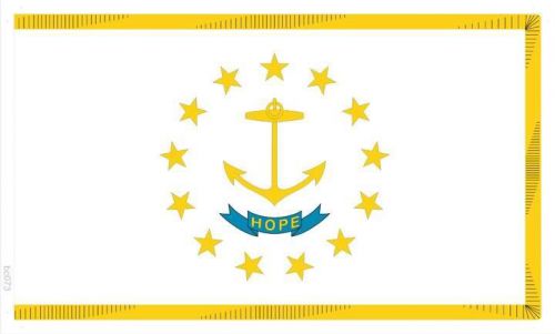bc073 FLAG OF RHODE ISLAND (Wall Banner Only)