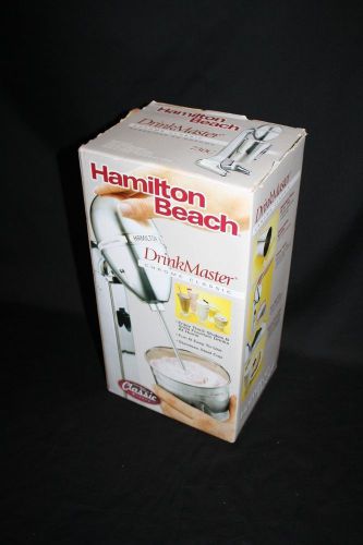 Milkshake Machine Hamilton Beach Chrome Drink Master 730-3 unused