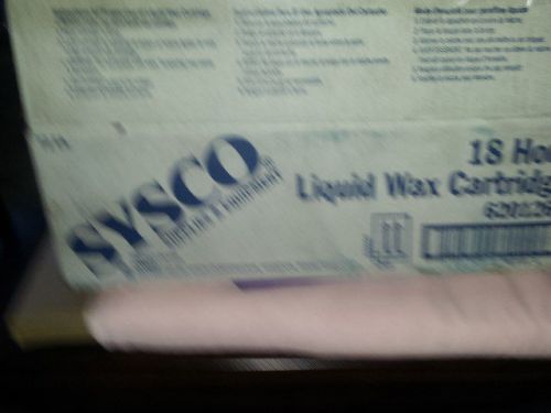 SYSCO 18 Hour Liquid Wax Cartridges 72/Case