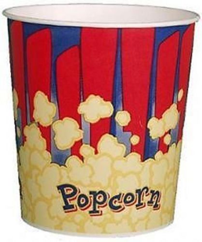 Popcorn tubs 130oz quantity of 300 Red and Blue
