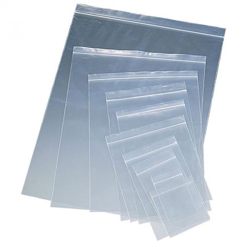 2 Mil Clear 4x4 Zipper Poly Bags 100 Pack