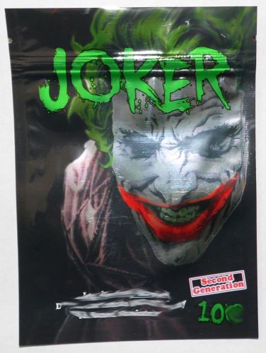 50 Joker LARGE EMPTY ziplock bags (good for crafts incense jewelry)