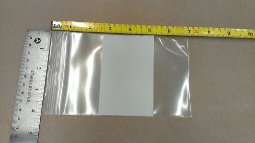 200 - 4x6 4 mil White Block Reclosable Bags (2 bags of 100)