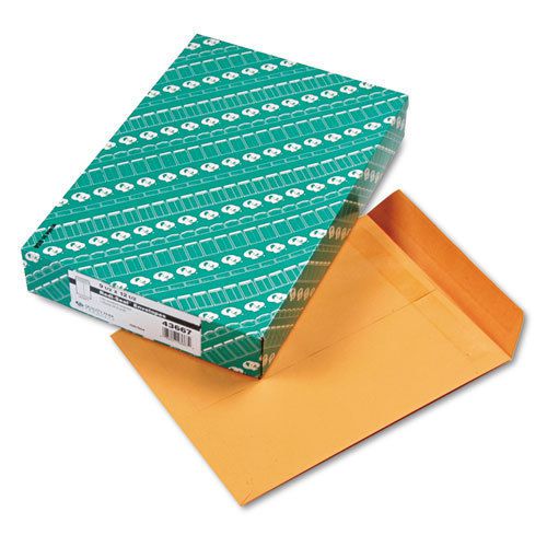 Redi-seal catalog envelope, 9 1/2 x 12 1/2, brown kraft, 100/box for sale