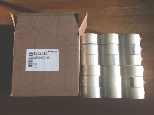 36 rolls carton sealing clear packing 2 mil shipping tape 2&#034; x 55 yard duck tape for sale