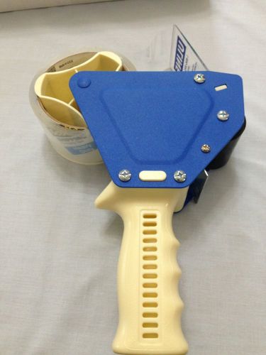 ULINE 2&#034; Tape Gun Tape Dispenser Heavy Duty Industrial.  Used.  Clean. With Tape