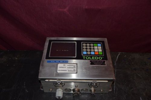 Mettler toledo scale 8142-1005 120vac digital operator panel 1000 lb for sale