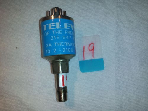 Televac 0 to 1000 um, 2-2100-10 2A Gauge Tube Thermocouple