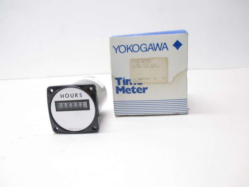 NEW YOKOGAWA 240611AAAD7 120V-AC TIME PANEL METER D489329