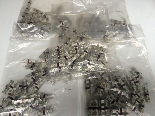TYCO AMP PICABOND PURPLE ELECTRICAL CONNECTORS #406585-1 Lot OF 250 Plus! AMPS