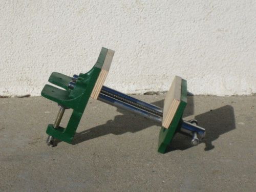 P &amp; B england side bench mounting vise 2&#034;x6&#034; jaw (refinished)