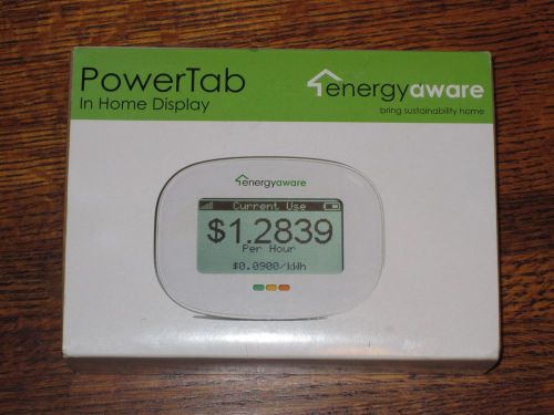 New Energyaware PowerTab In Home Display Wireless LCD Meter
