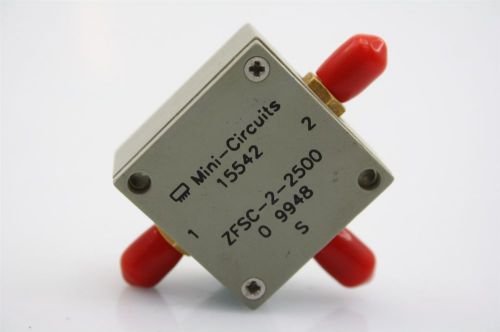 Mini-Circuits RF Microwave 2-Way Splitter Combiner 10-2500MHz SMA ZFSC-2-2500