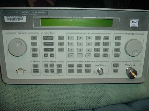Agilent hp 8648c signal generator with option 1e5 for sale