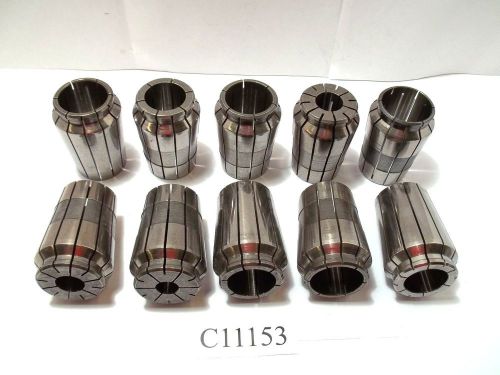 (10) UNIVERSAL ENGINEERING ACURA FLEX COLLETS FREE SHIP USA LOT C11153 A