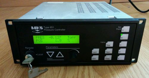 MKS 600 Series Throttle Valve Pressure Controller 651B-D2S1