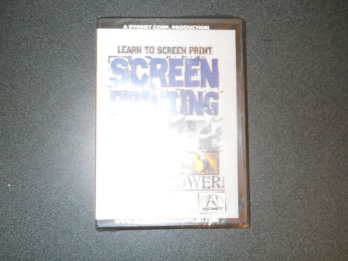 Ryonet Learn to Screen Print Screen Printing 101 Version 2 DVD