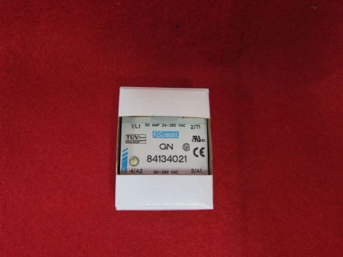 Crouzet 84134021 Solid State Relay 50 Amp / 24 / 90 - 280 VAC (New)