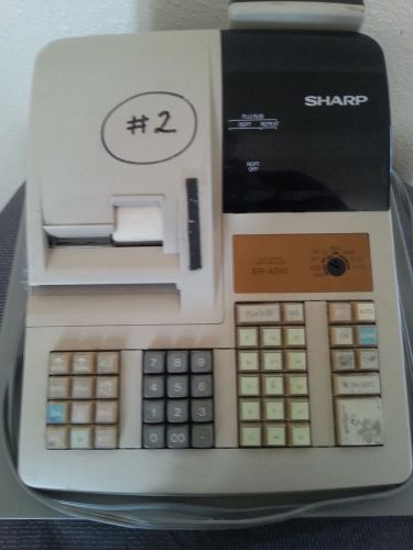 sharp er-a310 electronic cash register point of sale small business