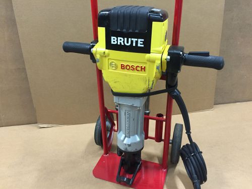 Bosch brute heavy duty professional demolition hammer breaker with cart hauler for sale