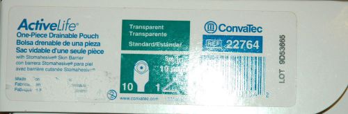 Convatec 125355 One PieceConvex  Drainable Pouch-lot of 20