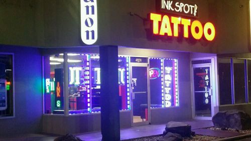 Tattoo shop , barber shop window led lights, storefront *20 ft** ultra blue for sale