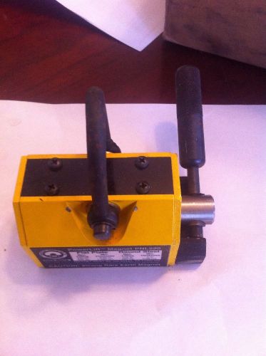 Magnetic Lifter 100KG / 220Lbs Lifting Magnet Max Capacity on 2&#034; Steel Hoist Mag