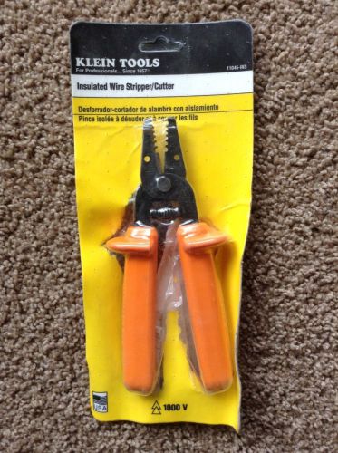 Klein Tools, insulated wire stripper/cutter, 1000V, 11045-INS