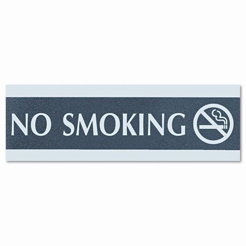 U.S. Stamp &amp; Sign Headline Sign Century Series Office Sign, No Smoking