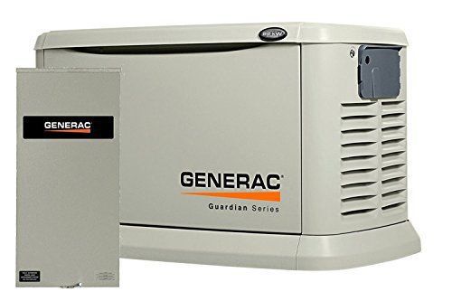 Generac Generator 22k with 200-Amp Home System Transfer Switch Guardian Series