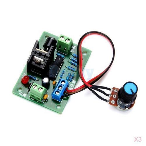 3x dc 12 - 24v 3.2a motor speed control pwm controller for sale
