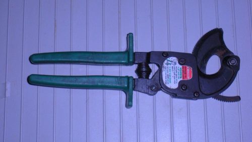 Greenlee mod.759 ratcheting cable cutters