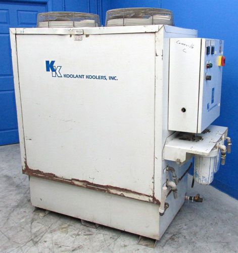 koolant koolers 7.5 tons aircooled water chiller