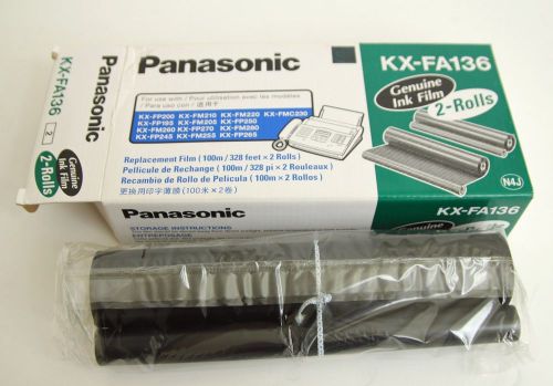 PANASONIC FAX KX-FA136 FAX GENUINE INK FILM  ***ONLY ONE ROLL