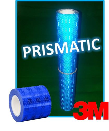 3M High Intensity Blue PRISMATIC Reflective BRITE BLUE 3M Graphic Vinyl Film