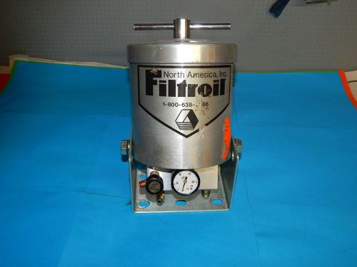 Filtroil bu-50 hydraulic filtration unit .30 gpm flow rate bu50 for sale