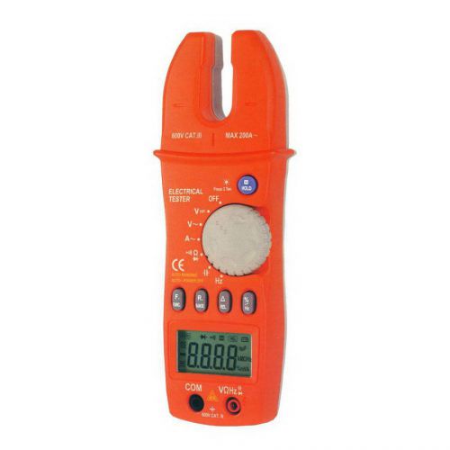 Morris Products AC/DC Polarity Indicator Voltage Measuring Digital Clamp Meter