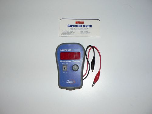 MFD10 Digital Capacitor Tester Meter .01 - 10000 mfd&#039;s SUPCO