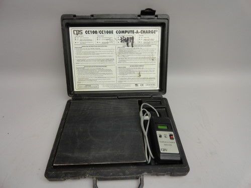 CPS CC100 compute-a-charge high capacity refrigerant charging scale #2