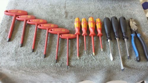 Wiha, klein, wera tools allen, screwdrives,pliers