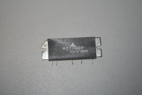 Mitsubishi M57704H RF Power Module 450-470 MHz, 13W, FM MobileRadio Qty-4 + doc
