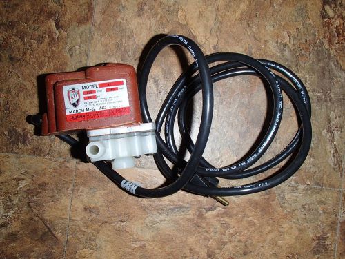 March Seal Submersible or Open Air Pump 1C, 115V 60Hz 65A, 2.3GPM