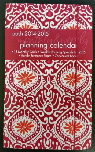 Posh 2014-2015 Planning Calendar with Pocket